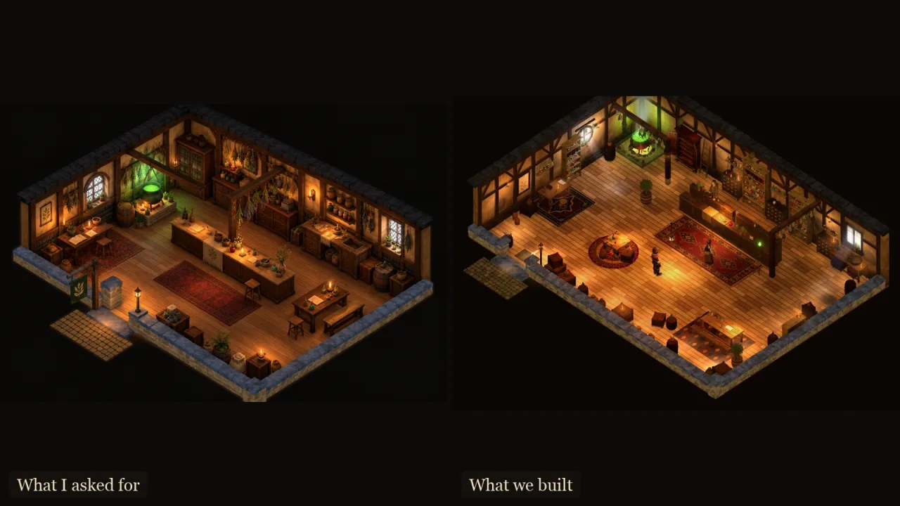 The Apothecary reference beside the warmer, roomier Apothecary
